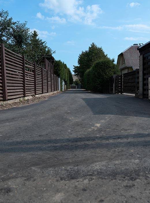 Sodų bendrijos asfaltavimas