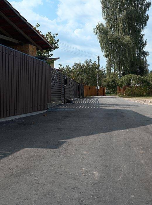 Sodų bendrijos asfaltavimas