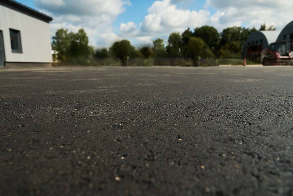 Asfaltavimo darbų rezultatai