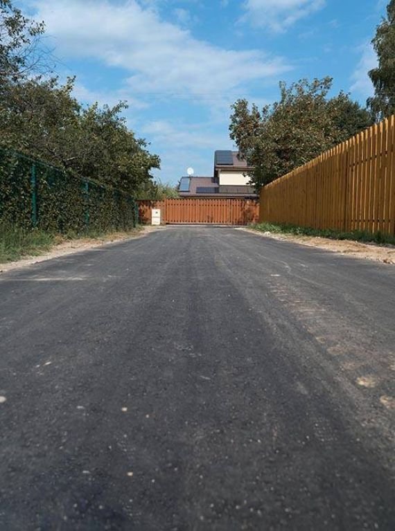 Sodų bendrijos asfaltavimas