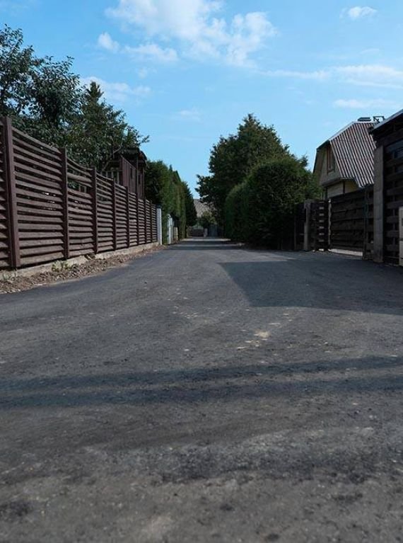 Sodų bendrijos asfaltavimas